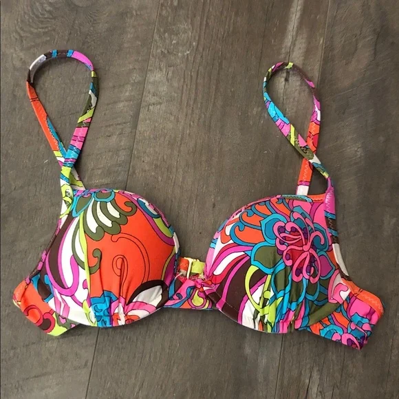 Trina Turk Multicolor Floral Bikini - Picture 7 of 12